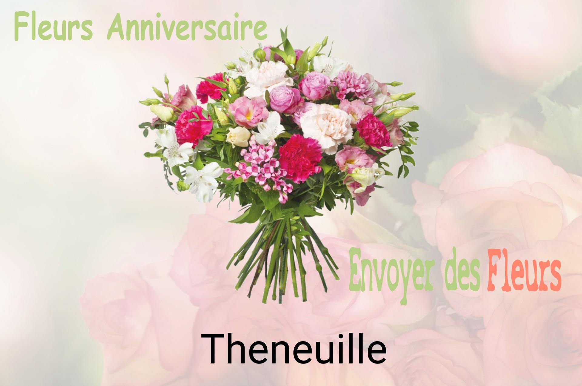 Bouquet de fleurs d’anniversaire livré à Theneuille