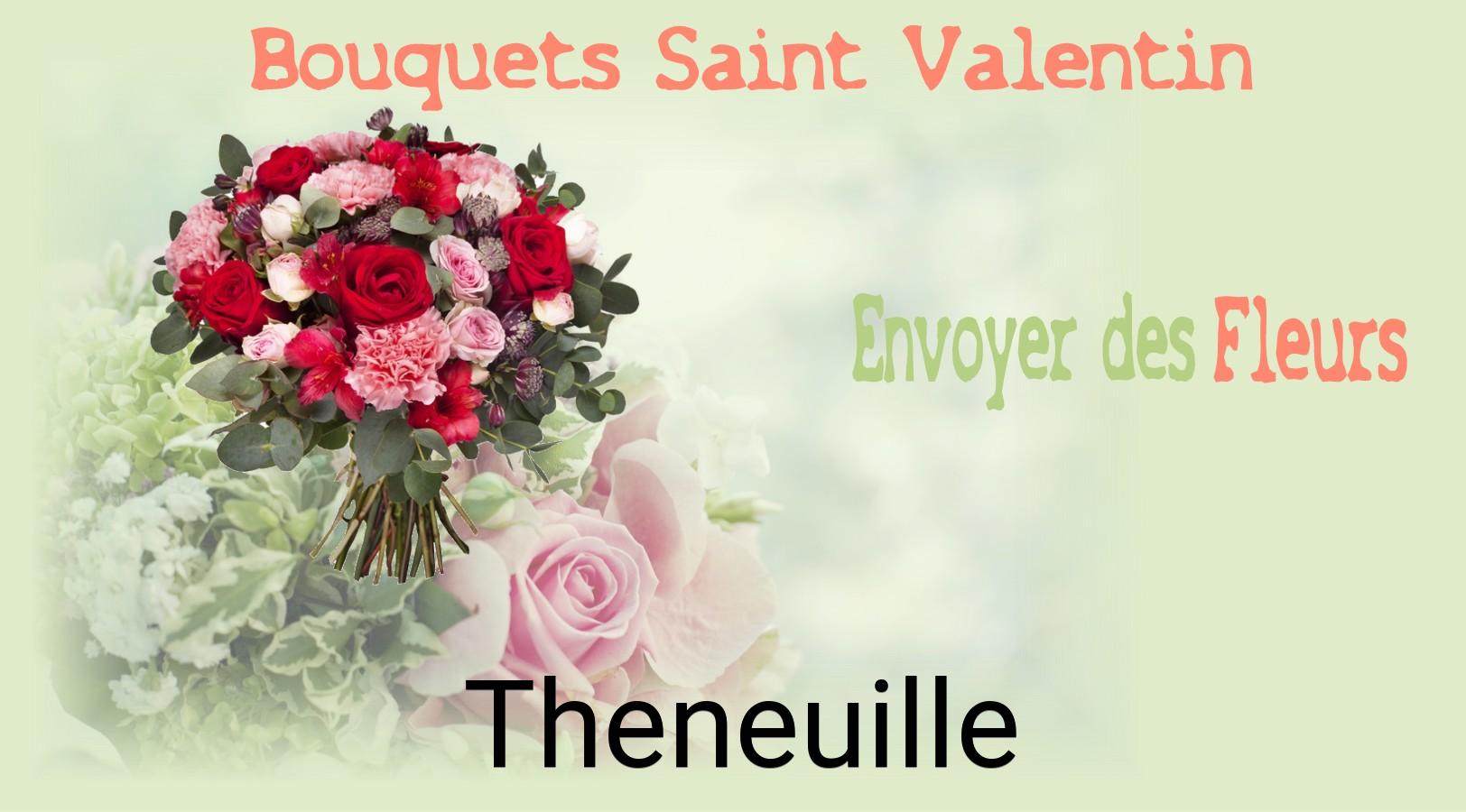 Roses de Saint-Valentin livrées à Theneuille